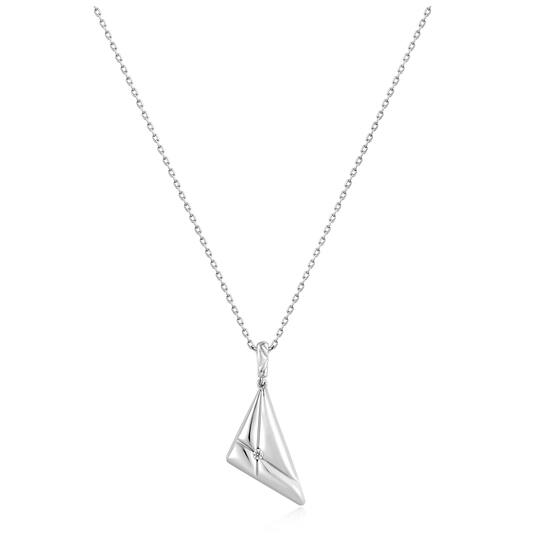  Sunshine Chaser - Silber / Rhodiniert - Zirkonia - 50cm